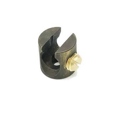 Sujetacables metálico 15 mm para techo o pared | FABRICA TU LÁMPARA