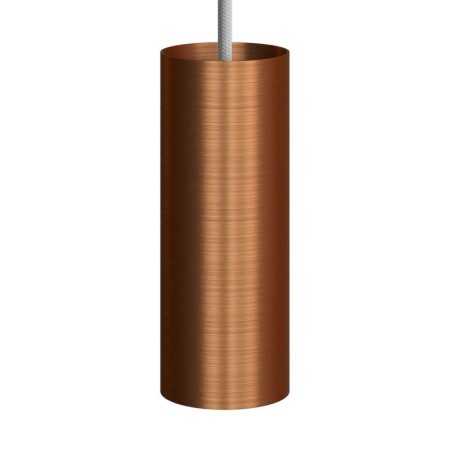 Tubo metálico para foco E14 doble arandela | FABRICA TU LÁMPARA