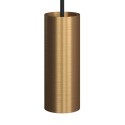 Tubo metálico para foco E14 doble arandela | FABRICA TU LÁMPARA