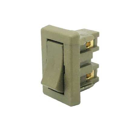 Interruptor para empotrar color blanco 27mm x 17mm