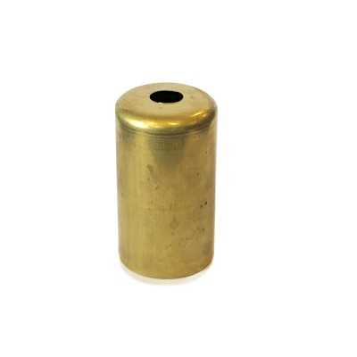 Funda metálica hierro bruto para portalámparas E14 55mm