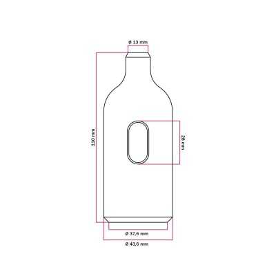 Portalámparas decorativo de silicona con interruptor