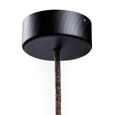 Soporte de madera de 80mm diámetro x 30mm alto