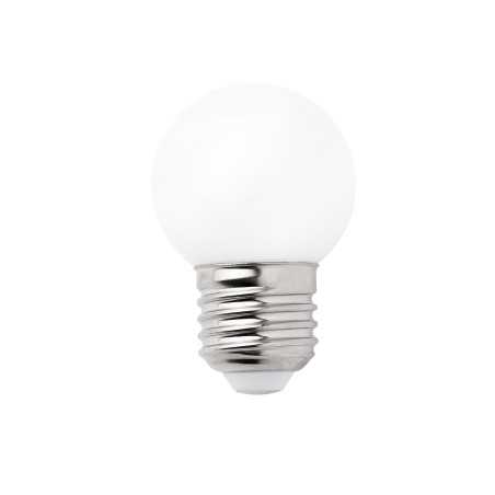 Bombilla esférica LED 4W 2700K E27 400lm guirnalda