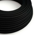 Comprar Cable decorativo textil a metros homologado color negro