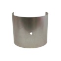Pantalla de hierro curvada 170mm x 119mm con orificio 10mm