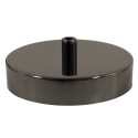Pie metal para lámparas 120mm de diámetro