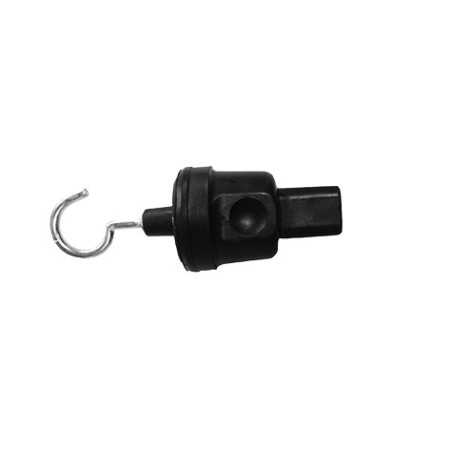 Gancho especial de seguridad para cable de guirnalda
