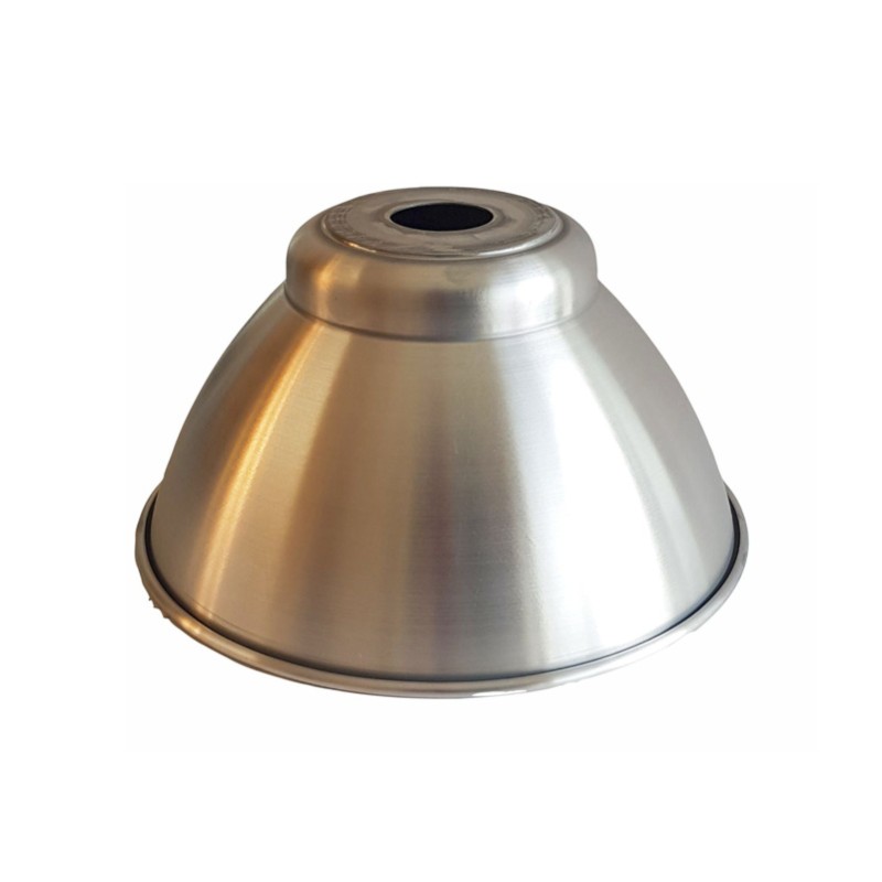 Campana de aluminio 130mm alto x 260mm diámetro