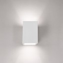 Aplique yeso recto 90mm x 200mm x 90mm doble salida