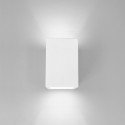 Aplique yeso recto 75mm x 180mm x 75mm doble salida
