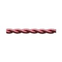 Cable decorativo textil trenzado acabado seda color rosa