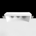 Foco escayola GU10 222mm x 76mm y altura 130mm