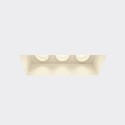 Foco escayola GU10 222mm x 76mm y altura 130mm