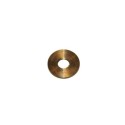 Arandela de metal latonada tipo roscado 40mm diámetro
