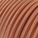 Cable decorativo textil a metros homologado recubierto de cobre