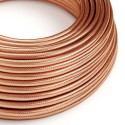 Cable decorativo textil a metros homologado recubierto de cobre