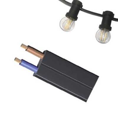 Cable guirnalda de feria homologado 2 x 1