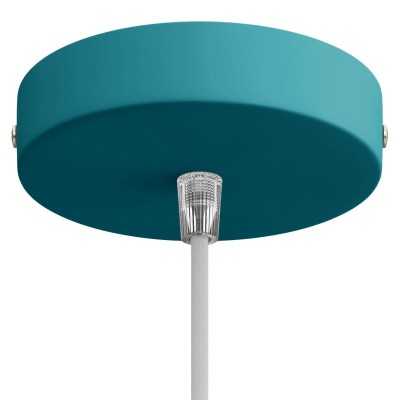 Rosetón cilíndrico metálico para lámparas | Diseño personalizable