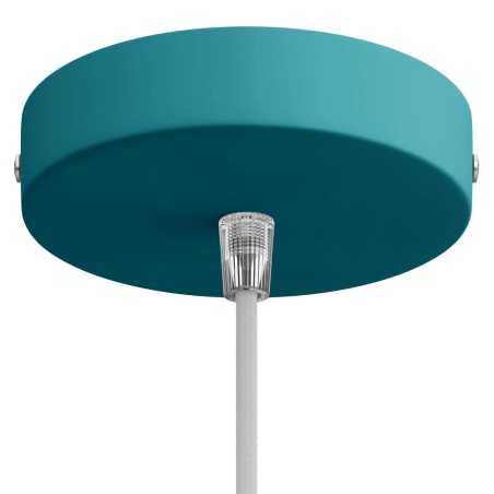 Rosetón cilíndrico metálico para lámparas | Diseño personalizable
