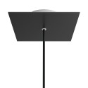 Rosetón cuadrado 200 mm con agujero central | FABRICA TU LÁMPARA