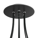 Rosetón redondo 200 mm con 7 orificios | FABRICA TU LÁMPARA