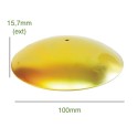 Tapa cóncava palmatoria de latón de 100mm de diámetro