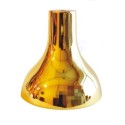 Campana de metal dorada 140mm alto x 125mm diámetro