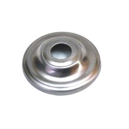 Tapa portaglobos de hierro bruto 41mm diámetro x 3mm