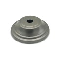 Tapa decorada hierro bruto cónica 63mm x 3mm