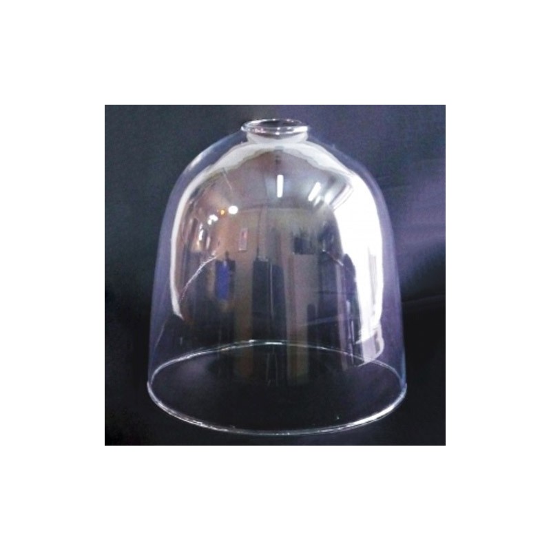 Campana cristal transparente 225mm alto x 210mm diámetro