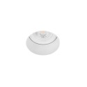 Lámpara techo aluminio GU10 blanco mate CRASTES