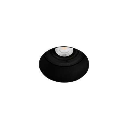 Lámpara techo aluminio GU10 negro mate FEUCHY