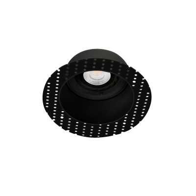 Lámpara techo aluminio GU10 negro mate FEUCHY