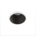 Lámpara techo aluminio LED integrado negro mate GOUDOU