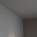Lámpara techo aluminio LED integrado negro mate GOUDOU