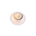 Lámpara techo aluminio LED integrado blanco mate HAMARS