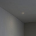 Lámpara techo aluminio LED integrado negro mate ANSOST