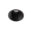 Lámpara techo aluminio GU10 negro mate SAVOIE
