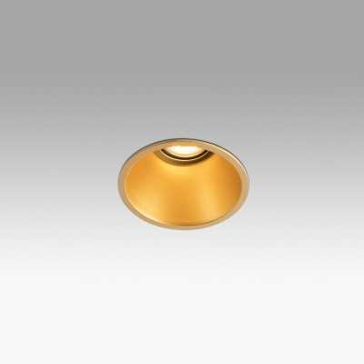 Lámpara techo aluminio GU10 dorado mate MARANS