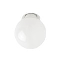 Lámpara techo aluminio E27 blanco MEUCON