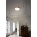 Lámpara techo acero LED integrado blanco mate AUTHUME