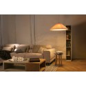 Lámpara techo acero E27 beige ARRIGNY