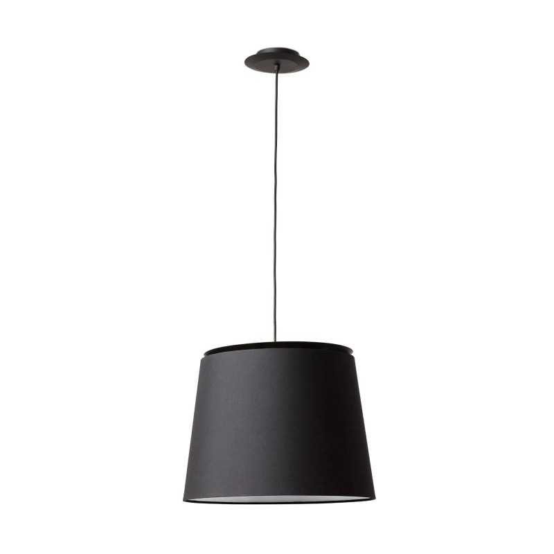 Lámpara techo acero E27 negro VIMONT