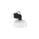 Lámpara pared aluminio E27 negro BEUGNY