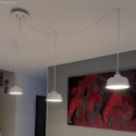 Cable decorativo textil a metros homologado color blanco