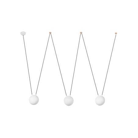 Lámpara techo aluminio E27 blanco mate HERANGE