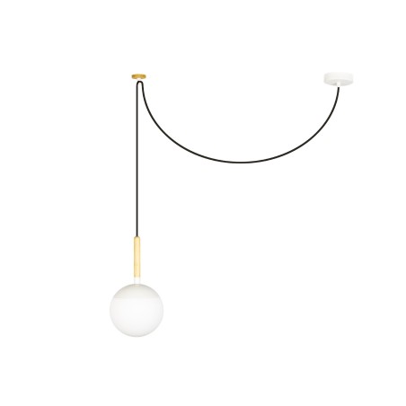 Lámpara techo aluminio E27 blanco mate IGNERAY