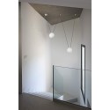 Lámpara techo aluminio E27 blanco mate DESTORD