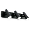 Lámpara pared aluminio LED integrado negro mate LALLEY